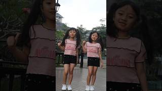 New Dance Remix Tiktok Viral cute jogetviral twins shorts [upl. by Lleumas]