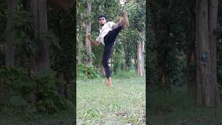 Drop Kick 😲 martialarts karate taekwondo [upl. by Harmonie592]