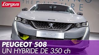 Peugeot 508 Sport Engineered  la future concurrente des Audi S4 et BMW 340i [upl. by Oicnaneb]