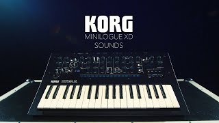 Korg Minilogue XD sounds demo  Gear4music [upl. by Aldas]