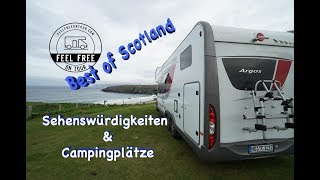 Rundreise 🚌 Mit dem Wohnmobil durch Schottland 🚌 Roadtrip [upl. by Artenahs]