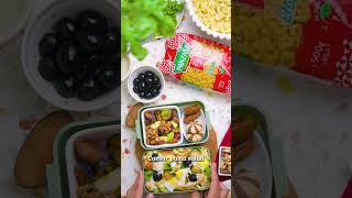 Caesar Pasta Salad with fruits for a healthy and delicious lunch box [upl. by Germano]