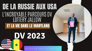 SENEGALAIS DE LA DV 2023 ET AYANT EU SON VISA A DAKAR IL PARTAGE SON EXPERIENCE [upl. by Landel339]