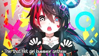 Nightcore  hot girl bummer [upl. by Lilian]