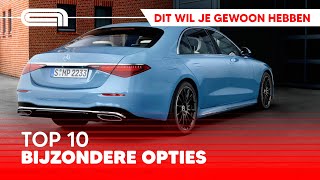 Top 10 bijzondere opties op een nieuwe auto [upl. by Elianore222]