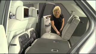 Rear Seat Folding  MercedesBenz USA MClass [upl. by Dannon]