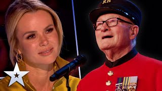 Chelsea Pensioner has us in TEARS with touching song  Unforgettable Audition  Britains Got Talent [upl. by Ninerb849]