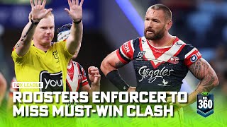 WaereaHargreaves cops lengthy ban for late shot  How will this affects Sydneys finals  NRL 360 [upl. by Labotsirc]