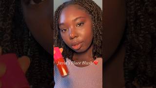 JUVIA’S PLACE BLUSH❤️🎀💄SHADE Dahlia juviasplace blush dahliablush makeup grwm trending [upl. by Lyall116]