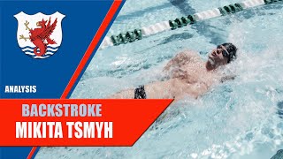 Backstroke Swim Technique  Analyzing an Olympian [upl. by Ylrae596]