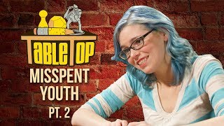 TableTop Wil Wheaton Plays Misspent Youth w Amy Dallen Kelly Sue DeConnick amp Matt Fraction pt 2 [upl. by Ashley341]