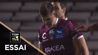 TOP 14  Essai Matthieu JALIBERT UBB  BordeauxBègles  Paris  J4  Saison 20192020 [upl. by Berk]