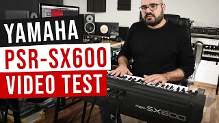 Yamaha PSRSX600 Workstation Video Test [upl. by Little]