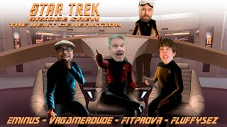 These Are The Voyages  Star Trek Bridge Crew Multiplayer In VR With Eminus  FitProVR  Fluffysez [upl. by Dovev]