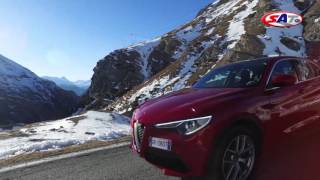 Alfa Romeo Stelvio – Road test drive by SAT TV Show [upl. by Nerej472]