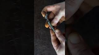 Make Speed Back Beveler For leatherwork leathertooling leathercrafttools diytools handmadetools [upl. by Nosnarb368]