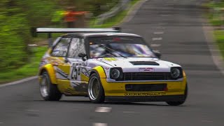 Mikko Kataja  Toyota Starlet V8  Bergpreis Schottenring 2024  Pure Sound  Screaming V8 [upl. by Loma]