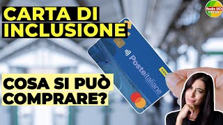 Decreto Carta Assegno di Inclusione Cosa si può comprare❓  Parte 1 [upl. by Thornburg]