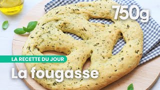 Recette de la fougasse aux herbes  750g [upl. by Sluiter]