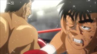 Hajime no ippo  New Dempsey Roll Ippo vs Sawamura 1080p [upl. by Prichard568]