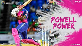 Rovman Powell Powers Barbados Royals Over the Line  CPL 2023 [upl. by Yclehc]