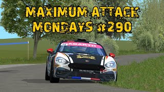 Maximum Attack Mondays 290  RSF RBR NGP 74  Fiat 124 Abarth RGT in Neubuz  Slusovice [upl. by Grove]