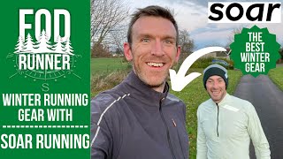 WINTER Running GEAR Review With SOAR RUNNING  The BEST WINTER RUNNING GEAR  FOD Runner [upl. by Anihpesoj]