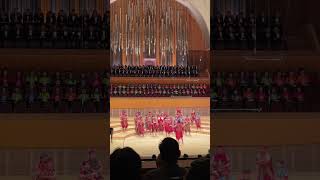 PADUAN SUARA DARI INDONESIA MENGGUNCANG KOREA DENGAN LAGU GEMU FA MI RE [upl. by Stiruc704]