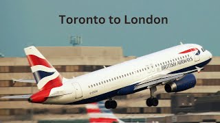 Toronto to London  British Airways BA 0098  Holiday Inn Express T4 London [upl. by Naresh]