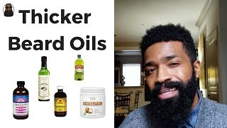 Top 5 Heavy Beard Oils That Thickens Your Beard  high porosity  black mens beard [upl. by Enymzaj120]