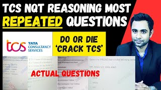 TCS NQT Reasoning Most Repeated Question  TCS NQT 2024  TCS PYQs  Brahmastra Series [upl. by Atiner]