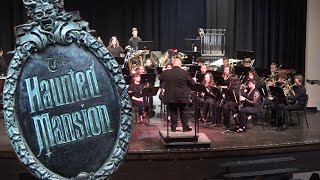 quotGrim Grinning Ghostsquot Disneys Haunted Mansion by Cedarville Concert Band [upl. by Reyam]