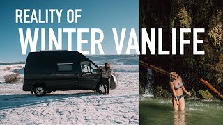 WINTEREINBRUCH IN GRIECHENLAND  DAS KAM UNERWARTET  WINTER VANLIFE auf Kreta  Fulltime Vanlife [upl. by Leumel]