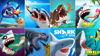 ALL ANDROID SHARK GAME THROUGH THE YEARS 20122023 [upl. by Rochus1]