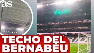 TECHO CERRADO del SANTIAGO BERNABÉU para el REAL MADRID  VILLARREAL HOY [upl. by Nairoc]