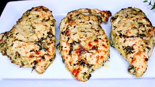 I Cant Stop Making This Chicken Marinade  Garlic Basil Chicken Marinade Recipe [upl. by Opiuuk]