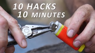 10 Survival and Bushcraft HACKS you probably didnt know [upl. by Noram210]