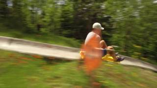 Alpine Slide at Lutsen Mountains [upl. by Jonell419]