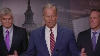 Thune Stresses Importance of USIsrael Relationship at Press Conference [upl. by Emmalyn]