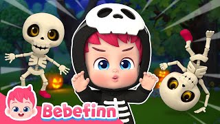 ☠️ Chumbala Cachumbala Bebefinn Skeleton DanceㅣEP142ㅣHalloween Songs for Kids [upl. by Chessy]