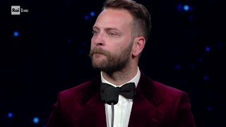 Miglior attore protagonista Alessandro Borghi  David Di Donatello 2019 [upl. by Anitnoc]