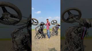 full modified splendor bike stunt video 😱 whatsapp status download loverssplendor splendor shorts [upl. by Jermaine]