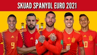 Skuad Spanyol Euro 2021  Pemain spanyol untuk euro 2021 [upl. by Kuska949]