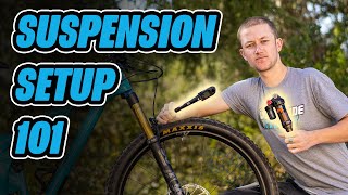 Mountain Bike Suspension Setup Adjust Pressure Sag Compression amp Rebound [upl. by Brigette]