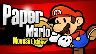 Paper Mario Super Smash Bros MOVESET IDEAS [upl. by Jemimah287]