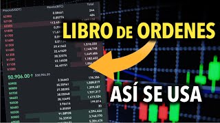 LIBRO de ORDENES Binance 🔥ZONAS para comprar y vender criptos sin indicadores Como usar en Binance [upl. by Dominus]