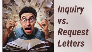 Mastering English Communication Inquiry vs Request Letters [upl. by Mcnalley715]