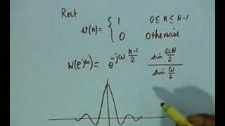 Lecture  39 FIR Digital Filter Design by Windowing [upl. by Anilys975]