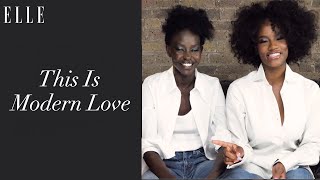 Aweng And Alexus AdeChuol On Modern Love Marriage In A Pandemic And Wedding Day Tattoos  ELLE UK [upl. by Bullis173]