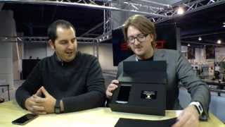 CrackBerrys Porsche Design P9982 BlackBerry Unboxing [upl. by Adabel]